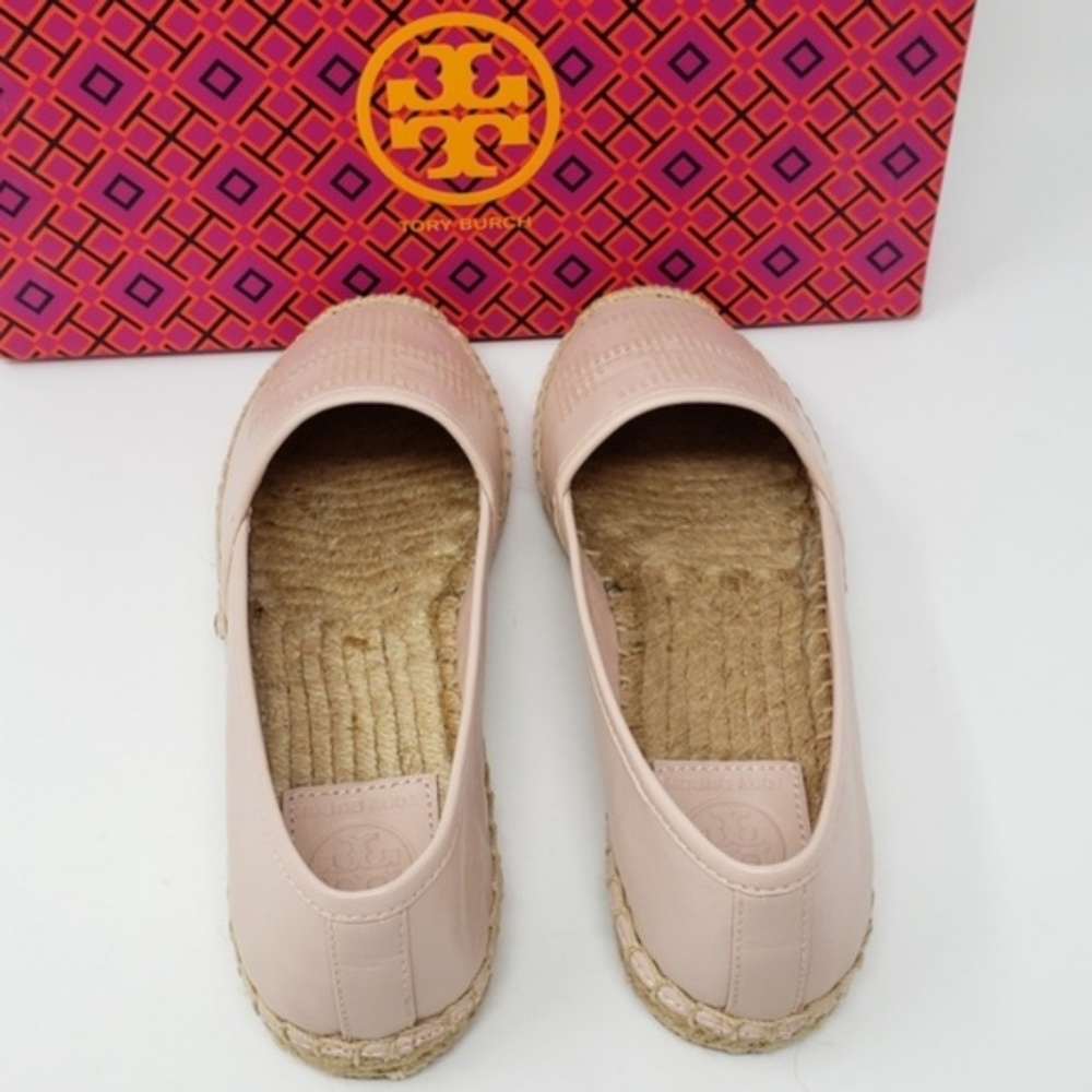 Brand New Tory Burch Leather Espadrille Shoes - Picture 3 of 6